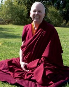 Venerable Tenzin Yeshe at Discovery Park Sacramento CA